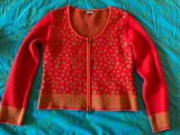 HIMALAJA Strickjacke rot mit grünen Punkten Gr. M Schleswig-Holstein - Lübeck Vorschau