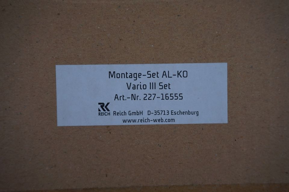 Montage-Set AL-Ko Vario III Set in Dachau