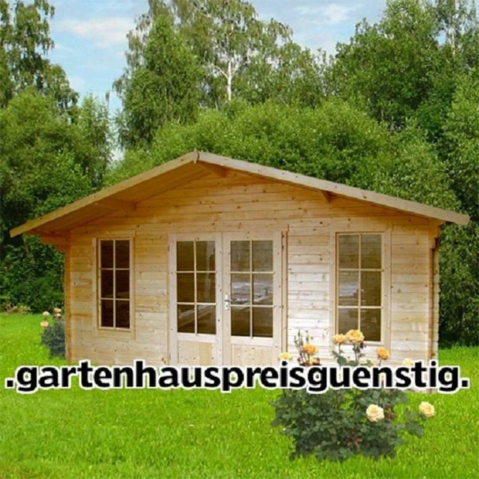 Camping Hütte Pavillon Gartenhaus Blockhaus Gerätehaus, 383866 in Versmold