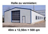 Große Gewerbehalle zu vermieten 500 qm, Lagerhalle, Gewerbe Halle Sachsen-Anhalt - Lutherstadt Wittenberg Vorschau