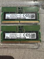 Memory RAM 2x 8 GB Samsung SO-DIMM 262-pin PC 5 4800 B Nordrhein-Westfalen - Bad Salzuflen Vorschau
