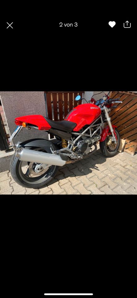 Suche Carbon/Titan/Alu-Auspuff für Ducati Monster 1000S.ie in Stuttgart