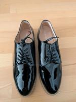 Schöne Schuhe schwarz glänzend 42 in Hamm Schnürer Hamburg-Mitte - Hamburg Hammerbrook Vorschau