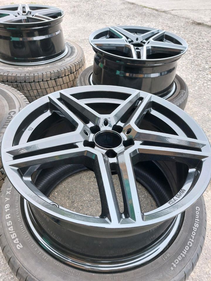 Alufelgen 19" Audi A4 A5 A6 A7 A8 Q5 S4 S5 Mercedes A45 KBA 50400 in Radeberg