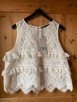 Top, Bluse, Shirt, Spitze, Marke „ZARA“, Gr. M, neu mit Etikett Nordrhein-Westfalen - Verl Vorschau