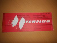 DDR INTERFLUG Flugschein Nr. 4134968  *4 Thüringen - Leinefelde Vorschau