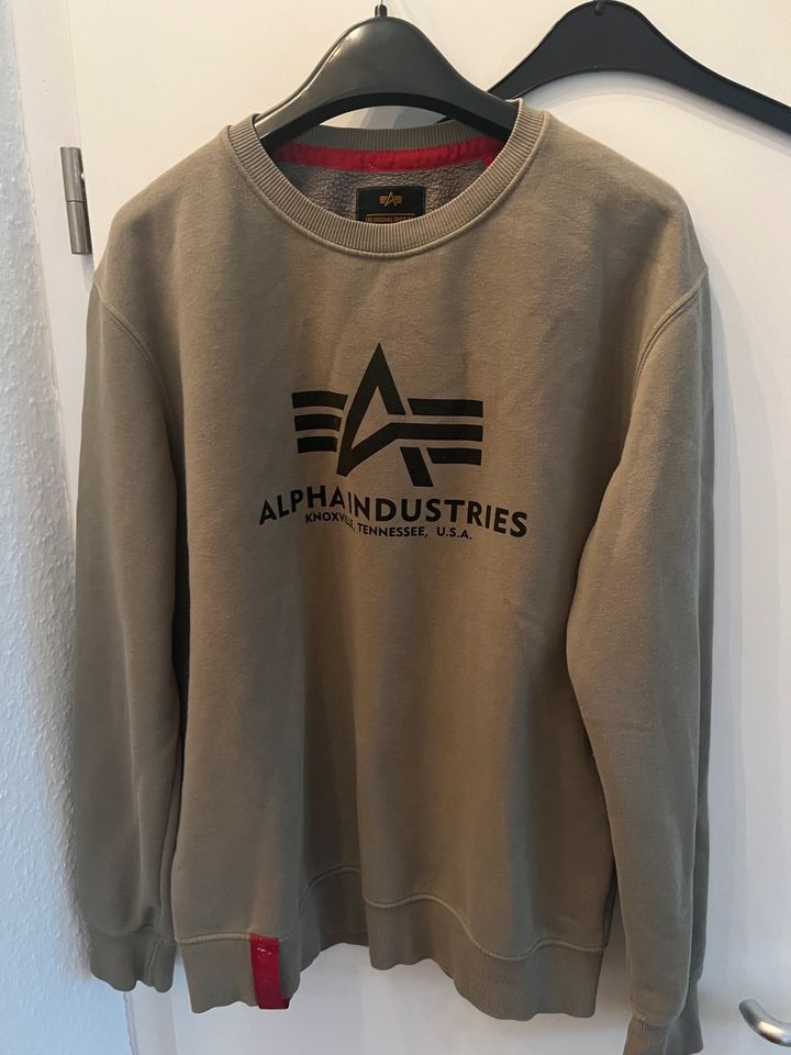 Grüner Alpha industries hoodie in Wegberg