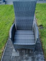 Rattan Stühle verstellbar Farbe grau Anthrazit Niedersachsen - Wiesmoor Vorschau