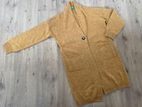 Benetton Strickjacke lang gelb senf meliert Wolle M wie neu Essen - Rellinghausen Vorschau