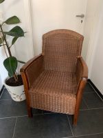 Vintage Korb Rattan Stuhl Bambus Boho Nordrhein-Westfalen - Aldenhoven Vorschau