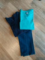 Komplettset ! Shirt türkis Gr. 42 + 1 Jeans Gr. 44 Bayern - Hirschau Vorschau