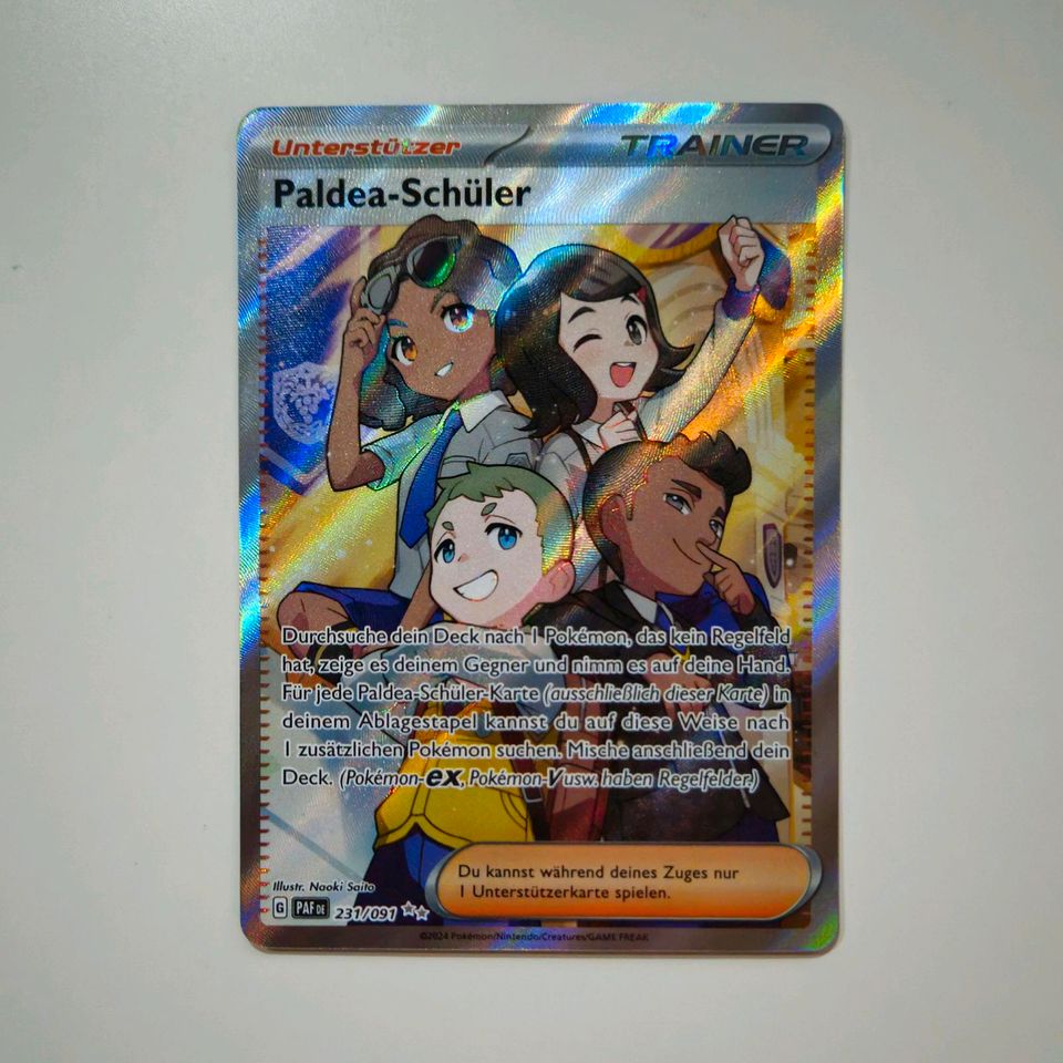 Pokemon Karten Sammlung Ex, Shiny, Paldeas Schicksale Neu Deutsch in Enger