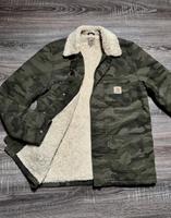 Carhartt Herren Jacke Phoenix Coat L Sherpa Parka Camouflage Saarland - Schwalbach Vorschau