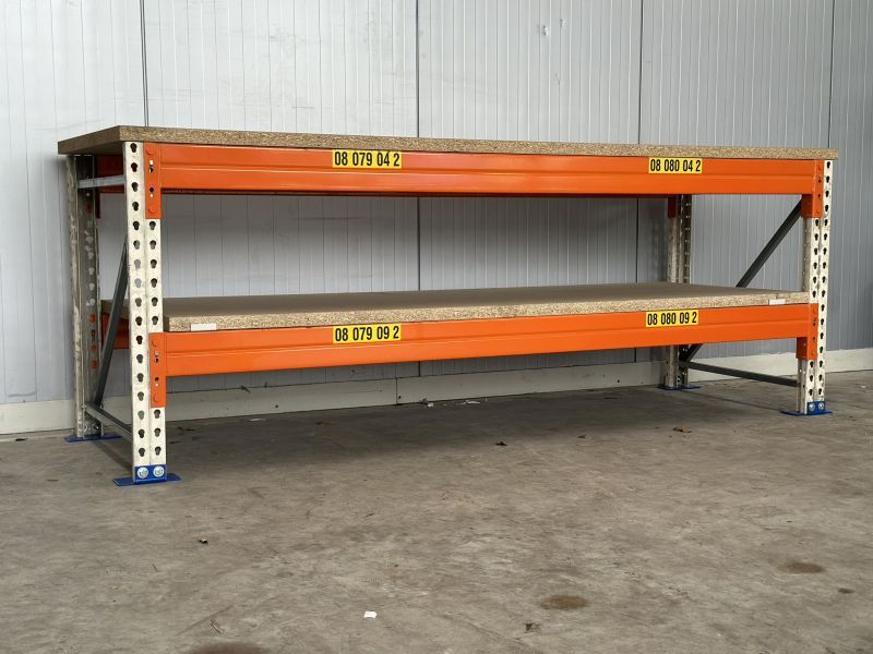 Werkbank Polypal Tisch Werkstatttisch 2500x600mm Werktisch Garage in Hesel