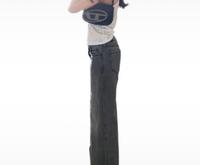 Hollister vintage Jeans 24 00 Damen xxs schwarz baggy dunkelgrau Brandenburg - Werder (Havel) Vorschau