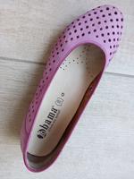 Ballerinas, BAMA, Gr.38/39, fuchsia, echtes Leder, wie NEU !! Köln - Zollstock Vorschau