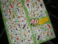 WM Frauen-Fußball Comic-Stickerbogen *70 WM Aufkleber* TOP! Nordrhein-Westfalen - Harsewinkel Vorschau