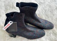 Zara Stiefeletten 39 Glitzer dunkel Sachsen-Anhalt - Kemberg Vorschau
