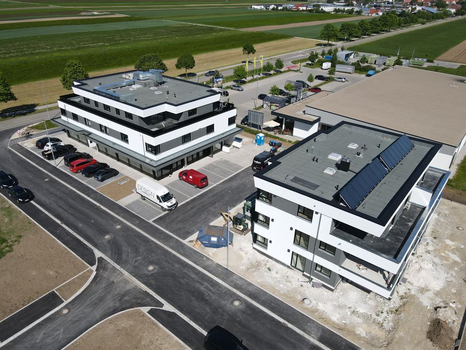 Neubau. 3-ZKB Erdgeschosswohnung mit toller Ausstattung! Fertigstellung Juni 2024! in Graben (Lechfeld)