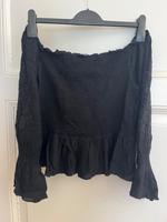 Schwarze off shoulder Bluse Hessen - Darmstadt Vorschau