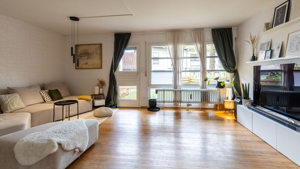 4 Zimmer Gartenwohnung mit zwei Terrassen in Kirchheim bei München