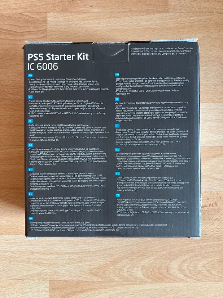PS5 Starter Kit, Stereo-Gaming-Headset, IC 6006, ISY, PlayStation in Köln