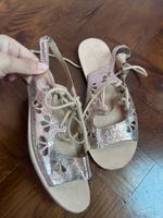 Zara Sandalen Gold schnüren 35 Mitte - Wedding Vorschau