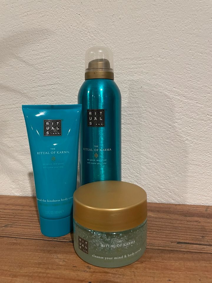 Rituals, Set Body cream, Foaming Shower Gel, Body Scrub in Pressath