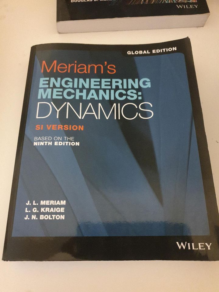 Meriam's Engineering Mechanics: Dynamics in Salem