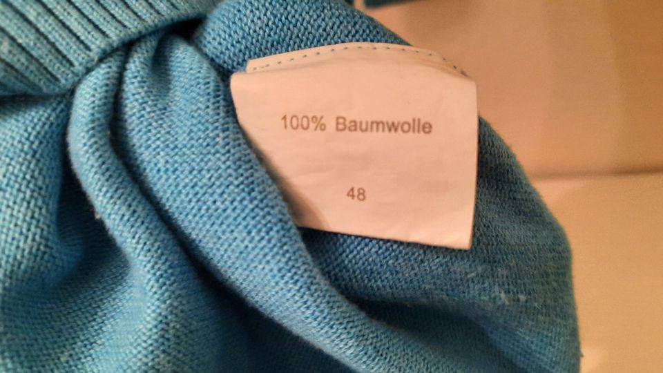 2x Walbusch Herren Pullover Baumwolle Lang Arm Gr. 48 in Hagen