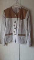 Trachtenjacke in Beige Gr. 40 von C&A Leinen Bayern - Gemünden a. Main Vorschau