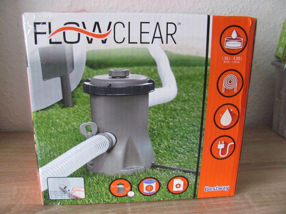 Bestway Flowclear Filterpumpe 1.249 l/h Pumpe für Pool NEU/OVP in  Nordrhein-Westfalen - Mönchengladbach | eBay Kleinanzeigen ist jetzt  Kleinanzeigen