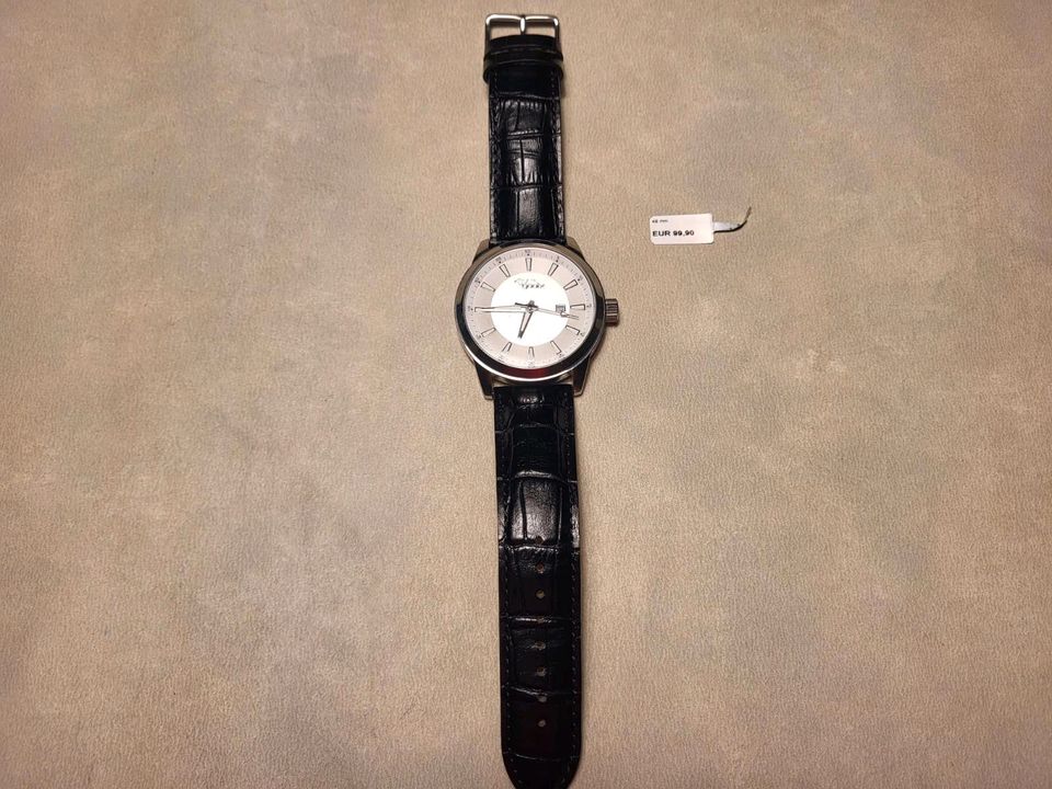 GOOIX Herren Armbanduhr 46mm ,Echtleder Armband Zustand sehr gut in Montabaur