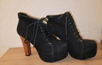 Plateauschuhe mit Absatz Hohe Schuhe Pumps High Heels Sachsen-Anhalt - Staßfurt Vorschau
