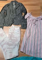 Oberteil, Jeansjacke, Camouflage Hose Gr. S (36) Set Damen Hemelingen - Hastedt Vorschau