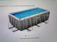 BestWay Power Steel Pool 412x201x122 plus Extras Hessen - Kirchhain Vorschau
