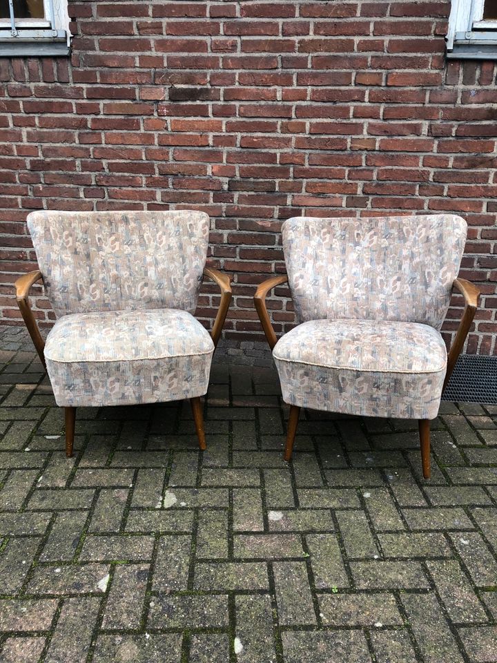 Cocktailsessel Sessel Vintage 50er 60er 70er in Gladbeck