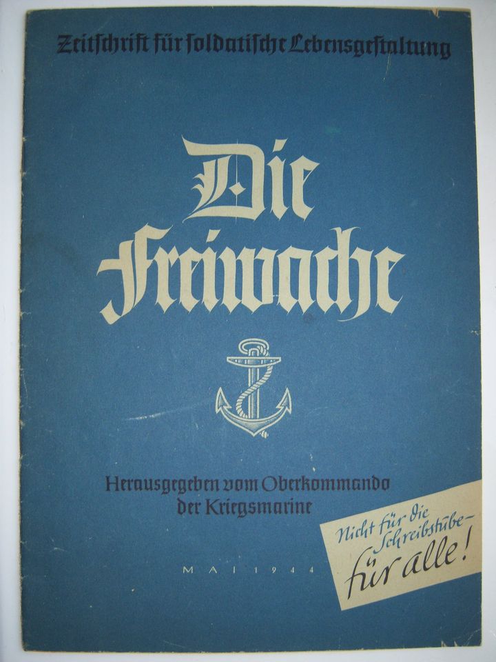 Oberkommando der Kriegsmarine Freiwache Hefte 1944 U Boot in Berlin