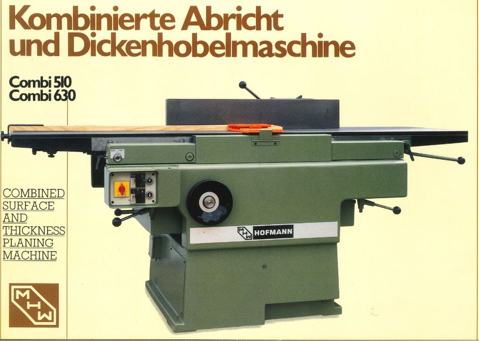 Hofmann/Kombi/630/Abricht/Dickenhobelmaschine/Hobelmaschine in Haldensleben