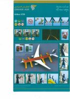 Safety Card Oman Air Airbus A330 Sicherheitsdatenblatt Muscat Thüringen - Jena Vorschau