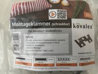 KOVALEX Befestigungsclips 25 Stk. / Verpackung Rheinland-Pfalz - Pommern Vorschau