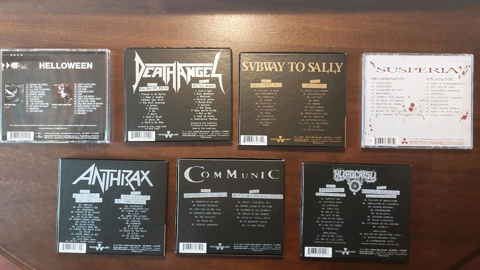 Limitierte Doppel CD Boxen, Death Angel, Hypocrisy, SubwayToSally in Bad Neustadt a.d. Saale