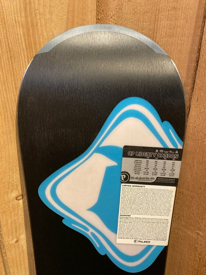 Palmer Damen Camber Snowboard Liberty Carbon 152 cm No.1542 in Centrum