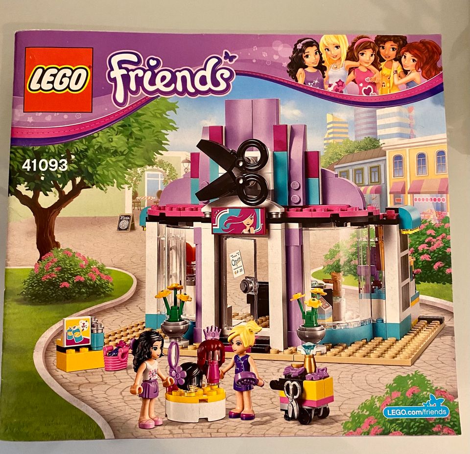 LEGO FRIENDS: Heartlake Friseursalon (41093),mit Bauanleitung in Mainz