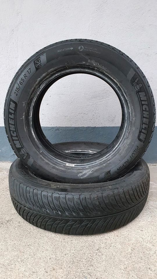 2x Michelin 215/65 R17 99H 5mm 2021 Winterreifen TOP!!! in Hagen