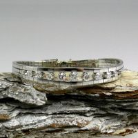 WERT 4.960,- 1ct. Brillant Armband in 750/18 KT Weißgold 415 YYX Nordrhein-Westfalen - Mülheim (Ruhr) Vorschau