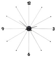 Kare Wanduhr Like Umbrella, Schwarz, 100cm Durchmesser, NEU Bayern - Allershausen Vorschau