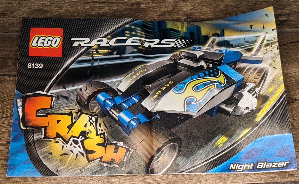 LEGO Racers - Night Blazer (8139) mit Bauanleitung in Dresden