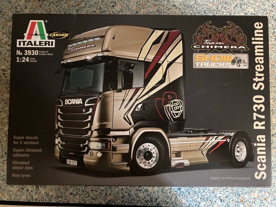 Scania R730 Streamline Modell zum selbskleben in Stadtallendorf