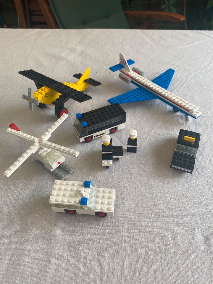 Lego, Flugzeuge, Rettungshubschrauber, Taxi etc. in Heidelberg